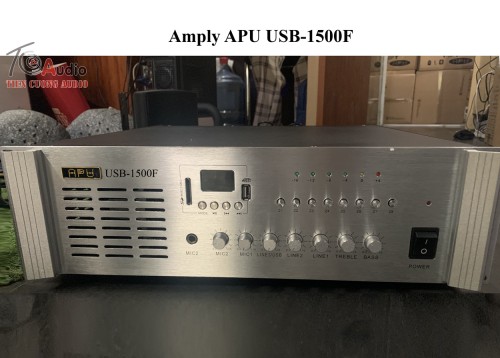 Amply APU USB-1500F - Âm Thanh Thông Báo Số 1 Việt Nam