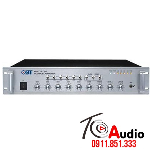 Amply chọn 6 vùng OBT-6456 công suất 450w, chia 6 vùng