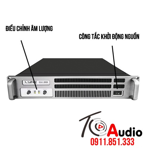 Cục đẩy công suất Lynz 2850 chính hãng