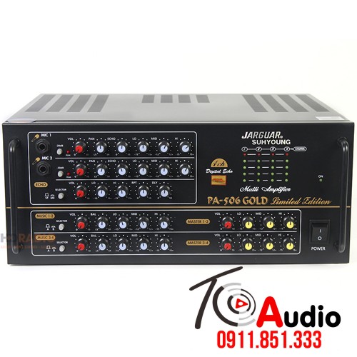 Amply Jarguar PA-506 Gold Limited đẳng cấp số 1 karaoke
