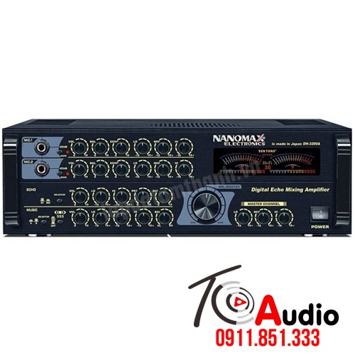 Amply karaoke Nanomax DH 3200A amply hay, giá cực rẻ