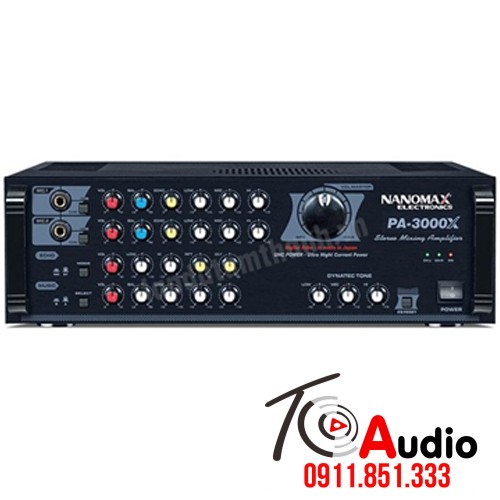 Amply karaoke Nanomax PA 2000X giá rẻ, chất lượng tốt
