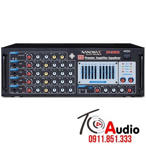 Amply karaoke Nanomax ST 368E hát karaoke cực hay, giá rẻ