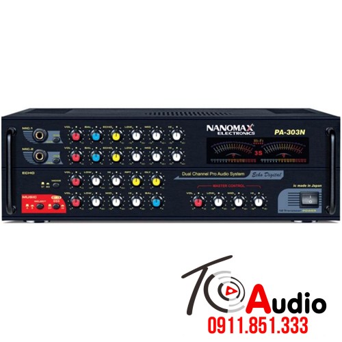 Amply karaoke Nanomax PA 303N giá rẻ, âm thanh hay nhất