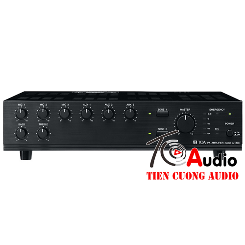 Amply Toa A-1803ER công suất công suất 30w, bảo hành 12 tháng