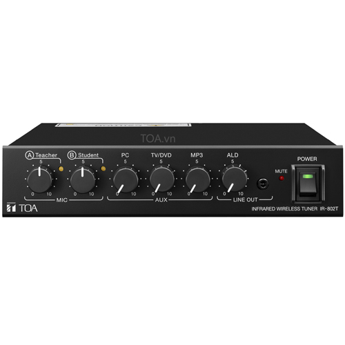 Bộ thu hồng ngoại không dây TOA IR-802T chất lượng tốt, giá rẻ nhất thị trường