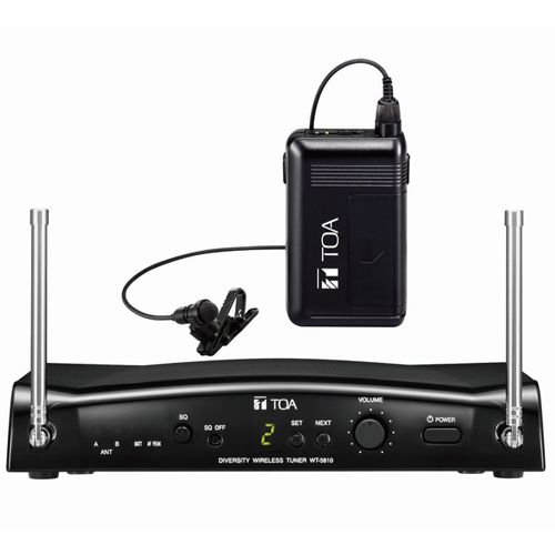 Bộ thu micro không dây TOA WS-5325M độ nhạy cực cao, tiếng trong, sáng rõ ràng