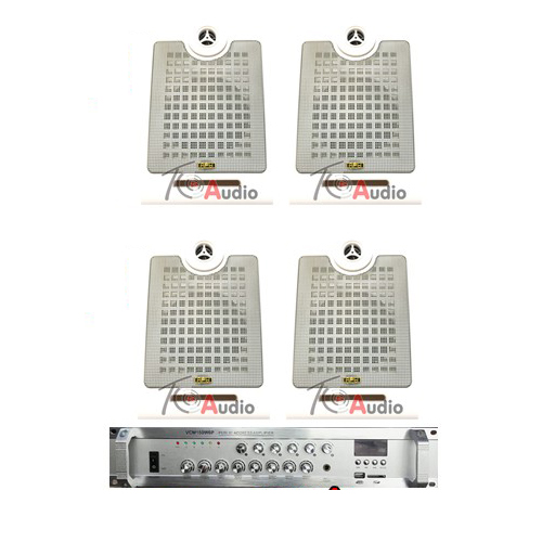 Combo trọn bộ loa treo tường quán cafe giá tốt diện tích 100m2-200m2