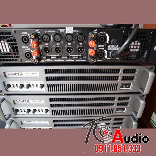 Cục đẩy công suất Lynz 4850 4 kênh công suất lớn