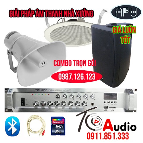 Giải pháp âm thanh cho nhà xưởng giá hấp dẫn