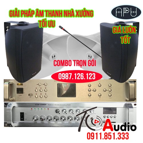 Lắp đặt hệ thống loa nhà xưởng gồm những gì