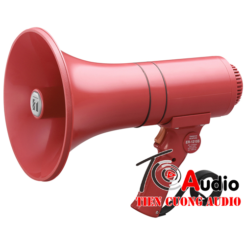 Loa phát thanh cầm tay Toa ER-1215S màu đỏ, công suất 15-23w có còi hụ