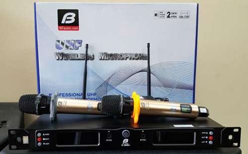 Micro không dây BFAudio 304D+ hàng chính hãng, đẳng cấp nhất hiện nay