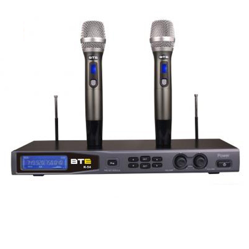 Micro không dây BTE K-54, mic xịn, giá rẻ, chất tiếng hay