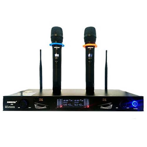 Micro không dây Shure Pro 89 độ nhạy cao, hát không mệt, tiếng hay