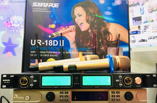 Micro không dây Shure UR18DII chất âm thanh, giá cả hợp lý, bảo hành dài hạn