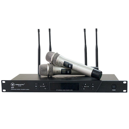 Micro không dây VinaKTV S650 giá rẻ nhất thị trường, bảo hành 12 tháng