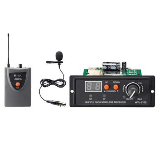 Micro không dây cài áo Toa WS-Z100L độ hút cao, giá rẻ, không hú rít