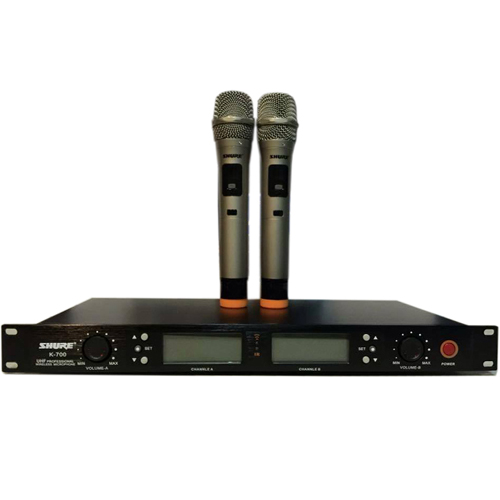 Micro không dây Shure K700 chất lượng cao, giá rẻ, hát cực hay, bh 12 tháng