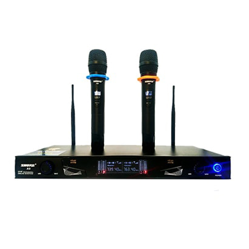 Micro không dây Shure A9 | bắt sóng khỏe, tiếng mượt mà