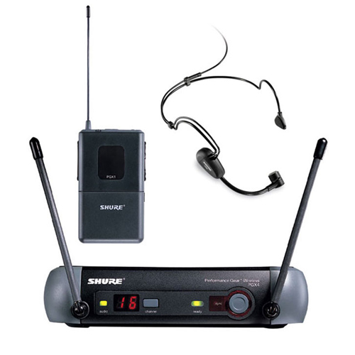 Micro không dây cài áo Shure PGX242 dùng giảng dạy, thuyết trình