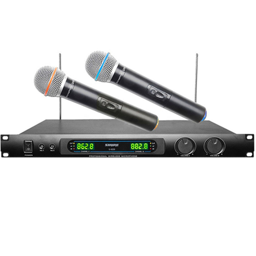 Micro không dây Shure U820, micro hát karaoke gia đình giá rẻ