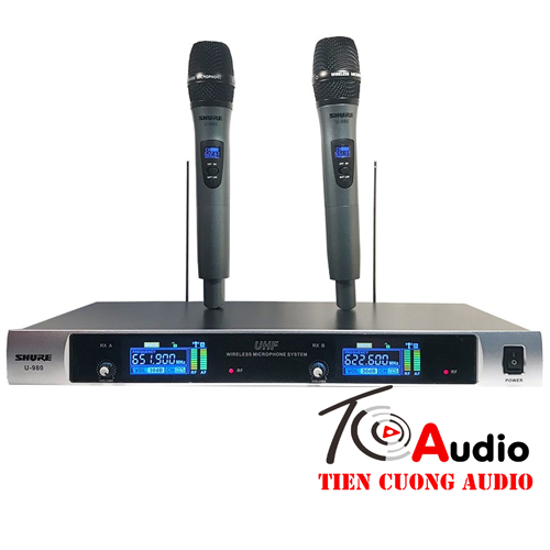 Micro không dây shure U980, micro giá rẻ, bảo hành 12 tháng