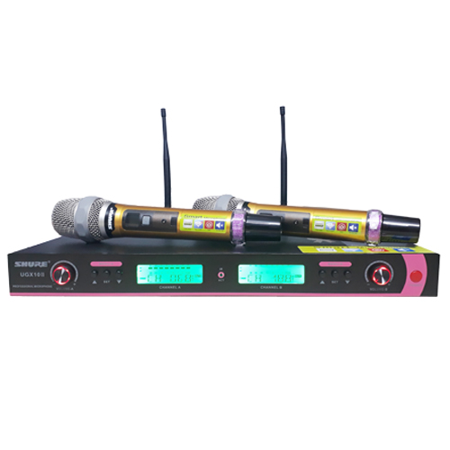 Micro không dây SHURE UGX 10II độ nhạy cao, tiếng sáng