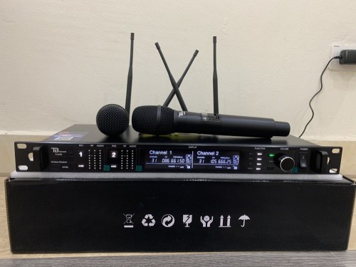 Micro không dây Tbsound EX 288 4 râu sóng khỏe
