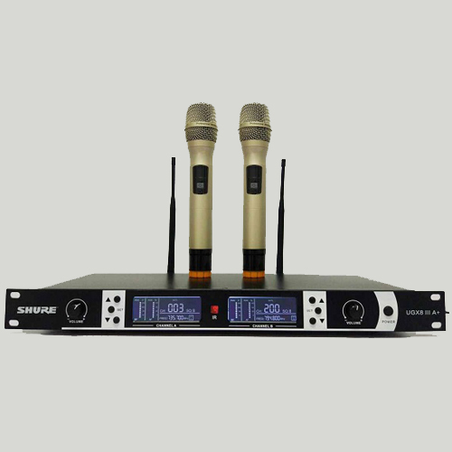Micro không dây Shure UGX8III A+ hàng cao cấp, chất tiếng cực hay