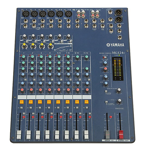 Mixer Yamaha MG-124C hàng chất lượng cao, giá rẻ, bảo hành 12 tháng