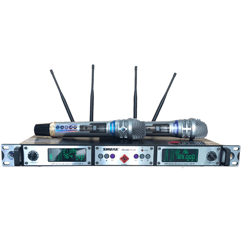 Micro  không dây Shure UR29D Plus độ nhạy cao, hát cực hay tiếng sáng mềm mại