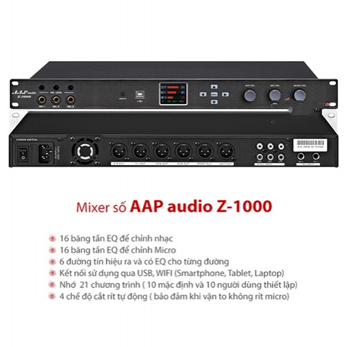 Vang số AAP Z1000 chất lượng cao, hàng chính hãng